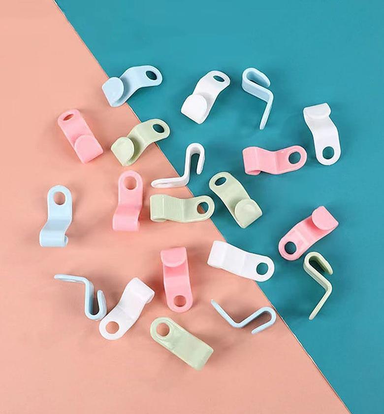 12-Piece Space-Saving Clothes Hanger Connector Hooks for Wardrobe Organization image