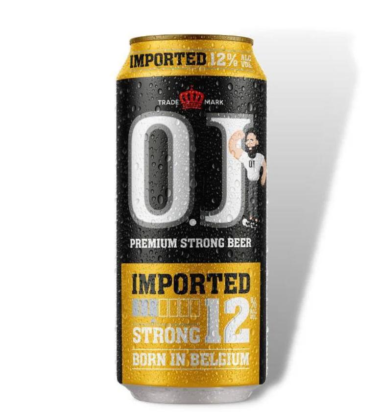 O.J. 12% Strong Beer 500ml  image
