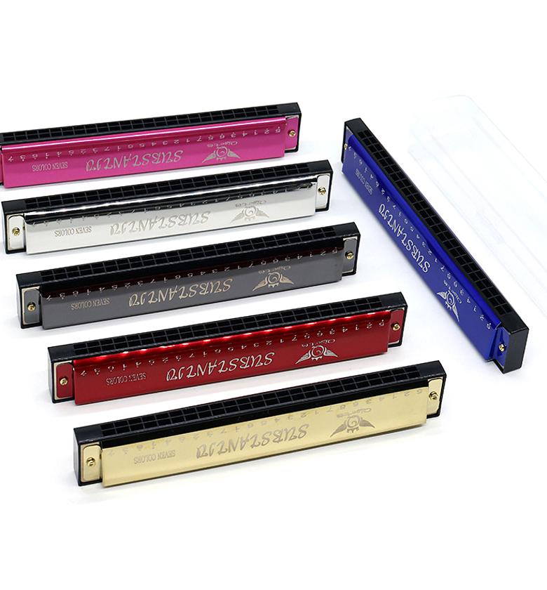24 Hole Professional Harmonica image
