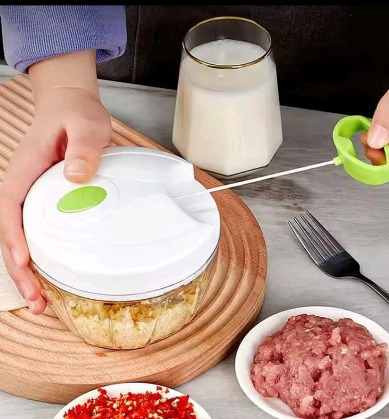 Manual Food Chopper, Onions/Garlic Chopper, Mincer image
