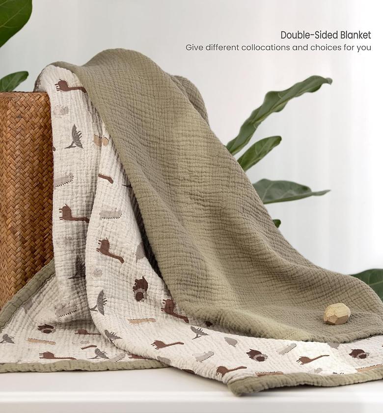 Baby Muslin Signature Blankets image