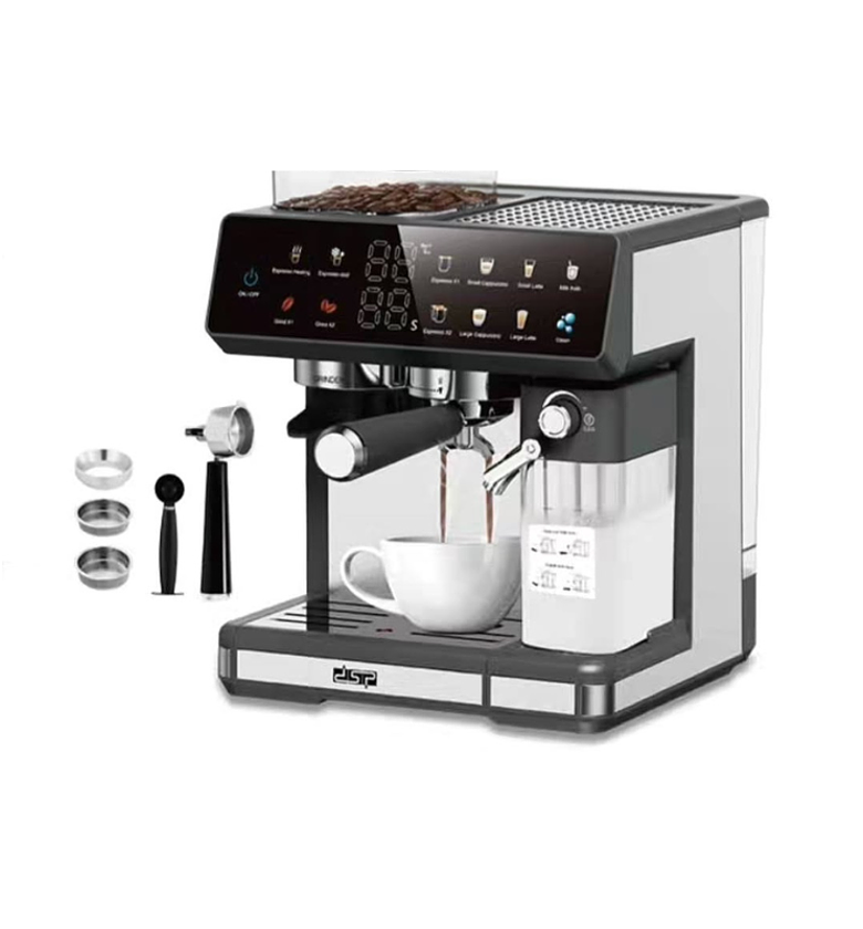 Touchscreen 3-in-1 Espresso & Grinder Station with 20 Bar Pump image