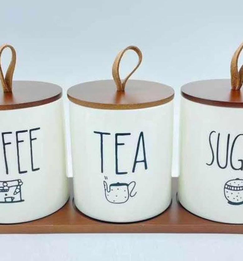 3 pcs set canisters image