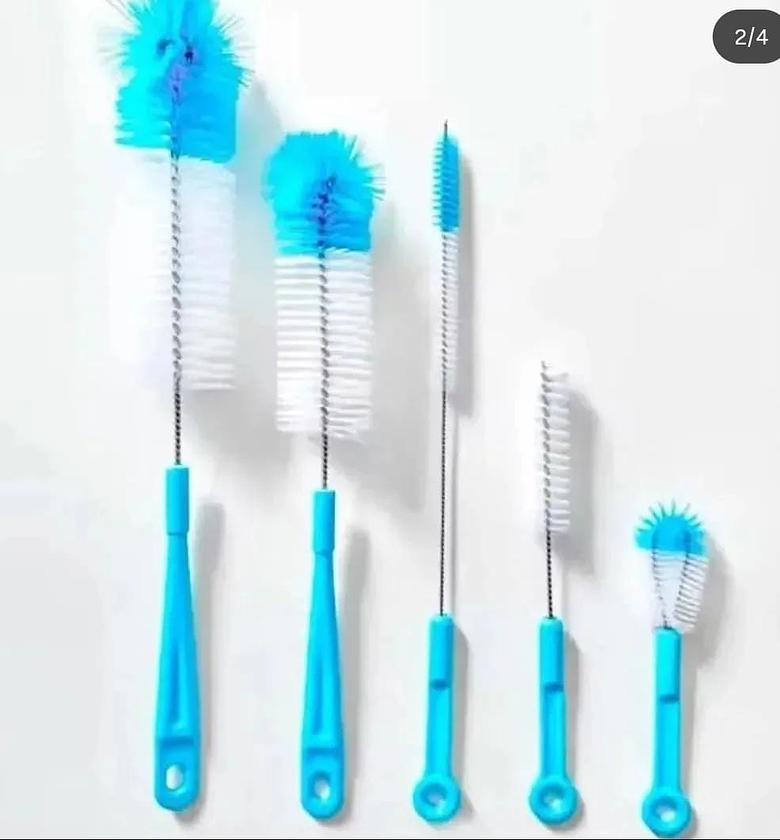 5 Pcs Long Bottle Brush Cleaner image