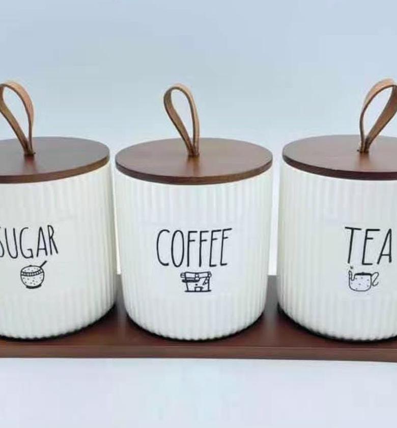 3 pcs set canisters image