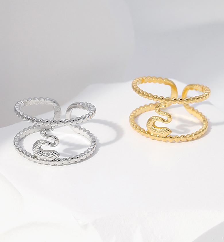 The Infinity Snake Cuff image