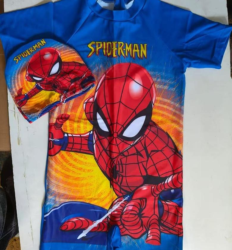 One-Piece Girl's/Boy's Swimsuit Costume image