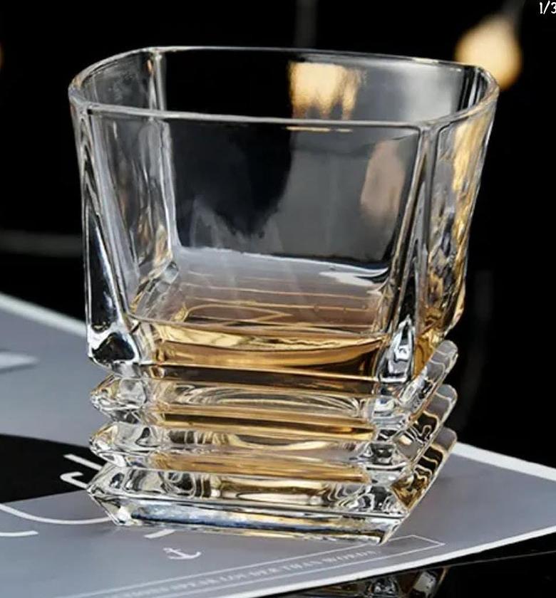 Quality whiskey glasses. image