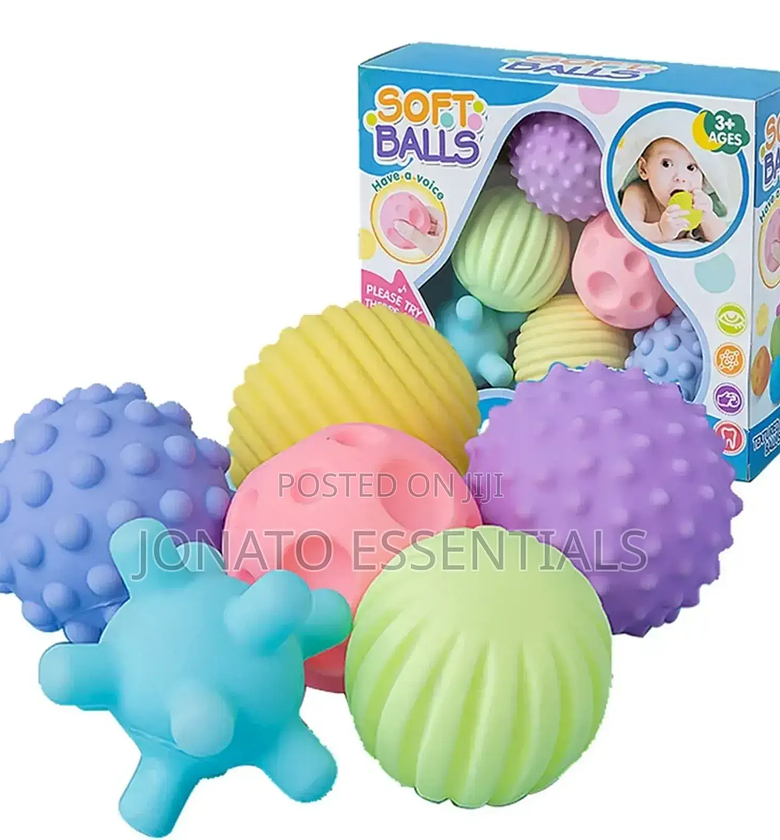 6 Piece Sensory Balls Set image