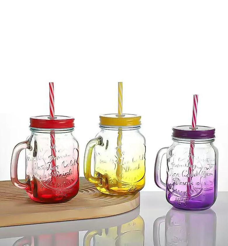 Mason Jar or Travelling Juice Cup or Tumbler image