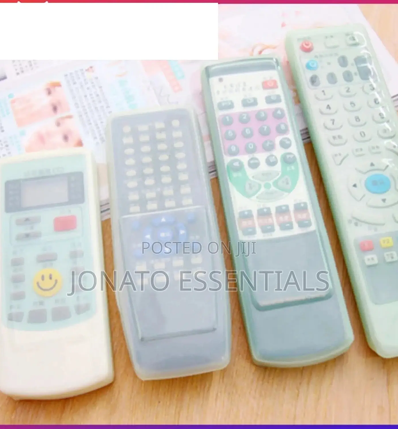 Remote Control Cover, Transparent Remote Dust Protector image