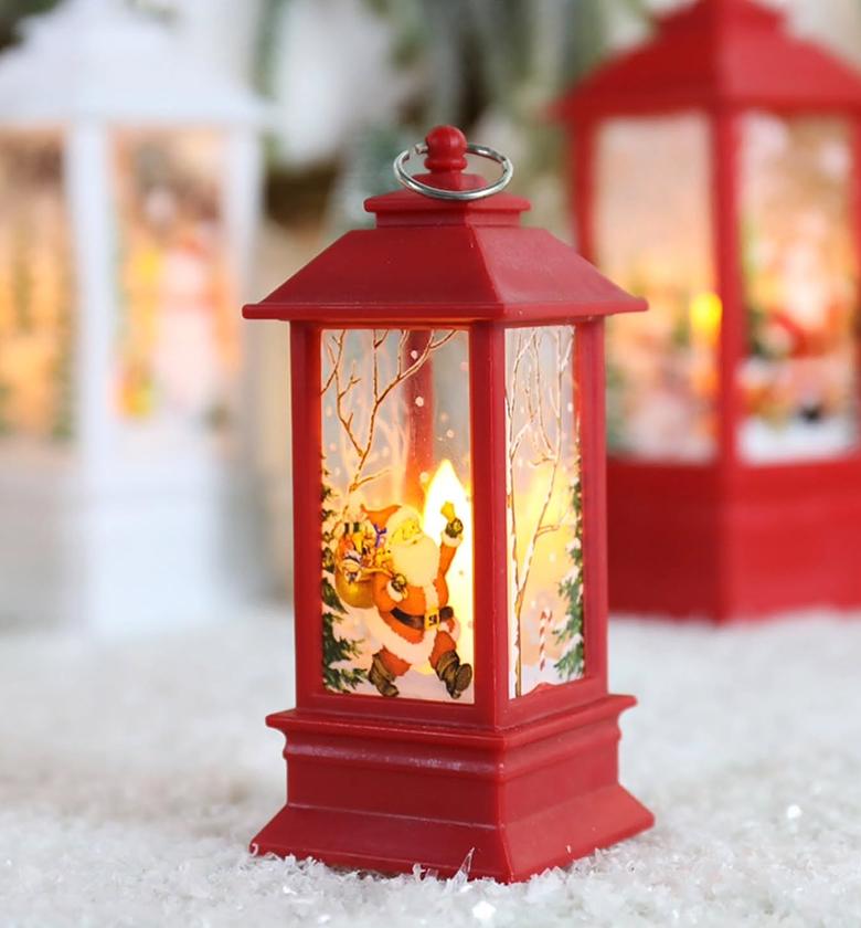 Santa Claus Christmas lantern image
