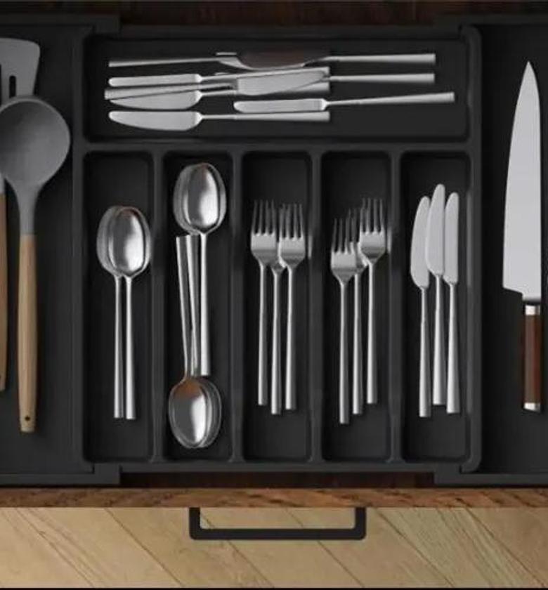 Expandable cutlery Organizer image