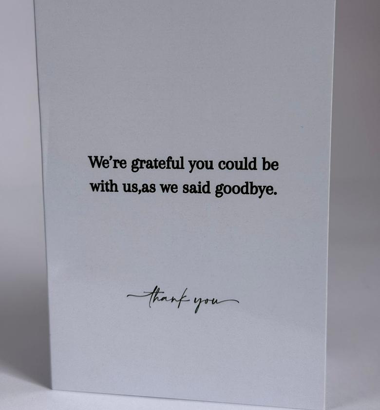 Thank you Card image