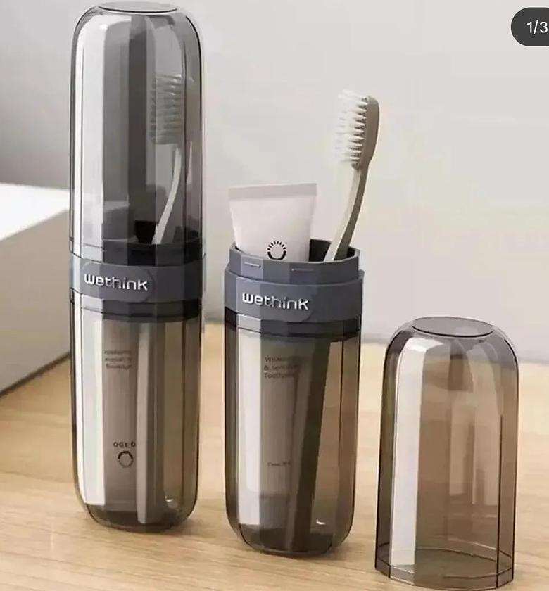 Elegant design Portable travel toothbrush /toothpaste holder image