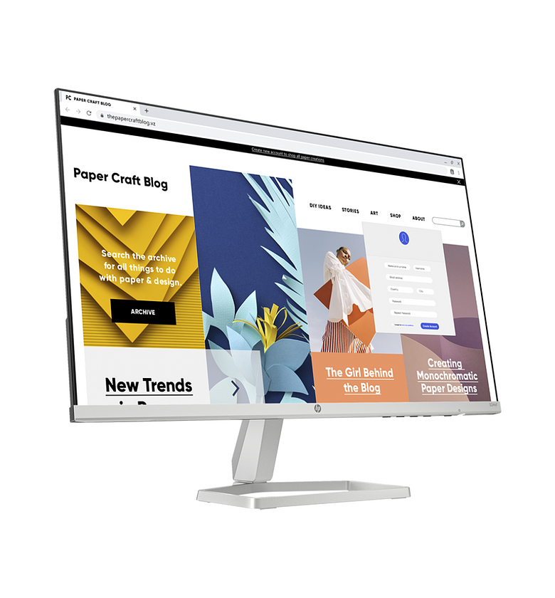 HP Series 5 532sf 31.5″ Full HD VA Monitor – 100 Hz | 7 ms | 99 % sRGB | HDMI ×2 & VGA | Eye Ease | Silver/Black image