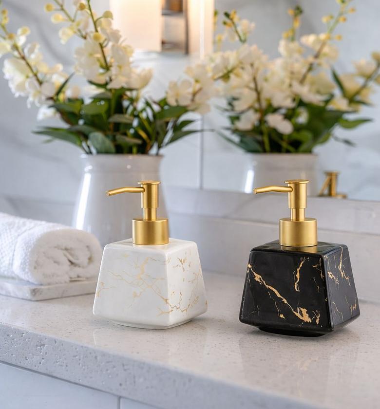 Ceramic soap dispenser  image