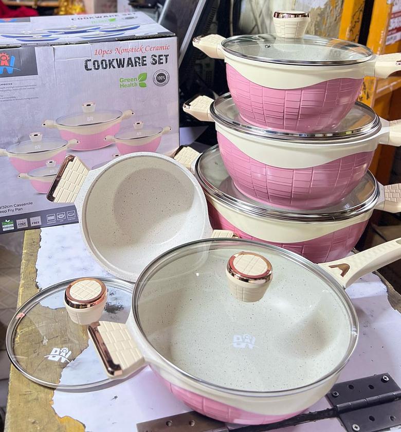10 pcs Ceramic coating  cookware image