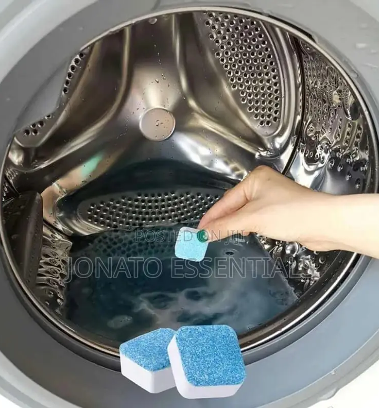12 Piece Washing Machine Antibacterial Cleaning Tablets image