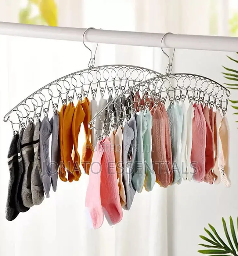 Stainless Steel Drying Hanger, Socks and Underwear Rack image