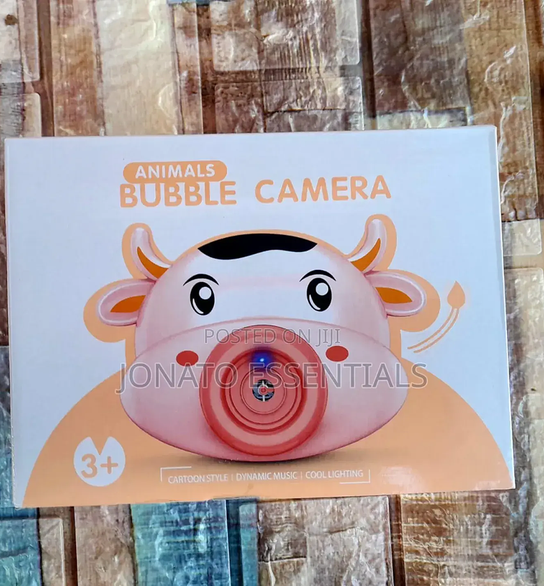Animal Bubble Camera - Fun Musical Light-Up Toy for Kids image
