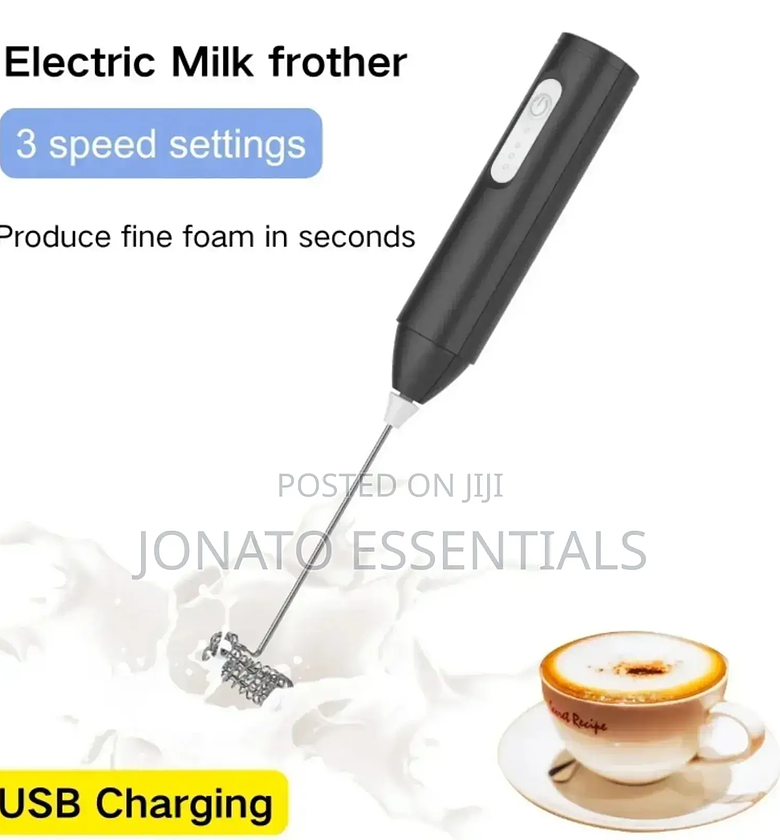 Rechargeable Milk Frother and Mixer image