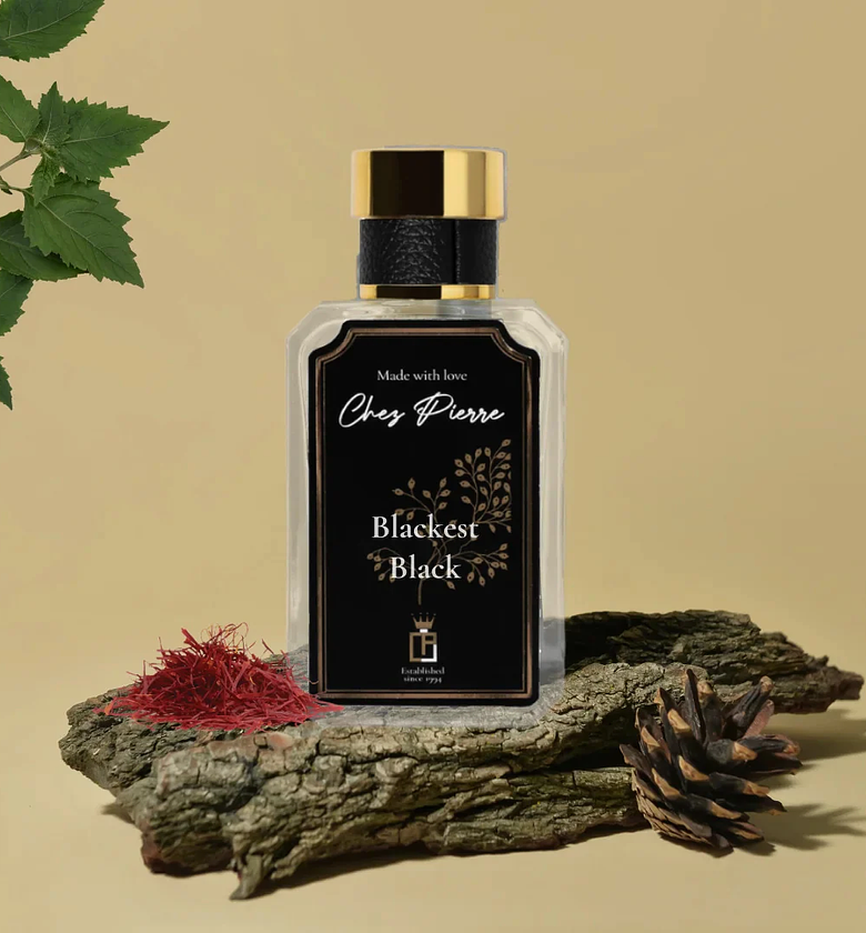 Blackest black image