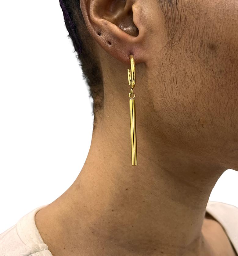 Zuri Brass Earrings  image