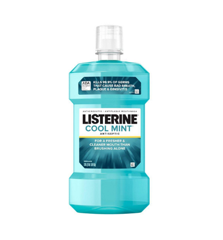 Listerine Cool Mint Antiseptic Mouthwash image