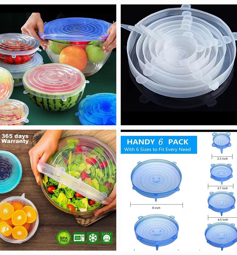 6 piece food cover  image