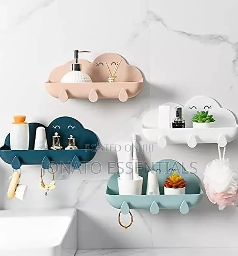 Cloud Shaped Bathroom Storage Organizer image
