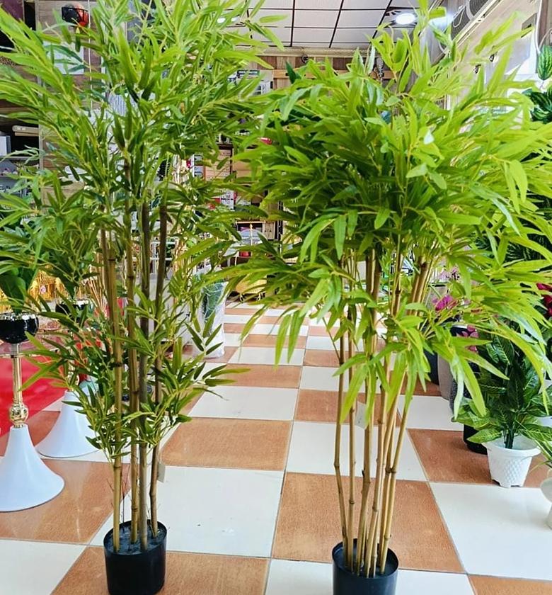 High Quality Faux Indoor Artificial Bamboo Plant. image