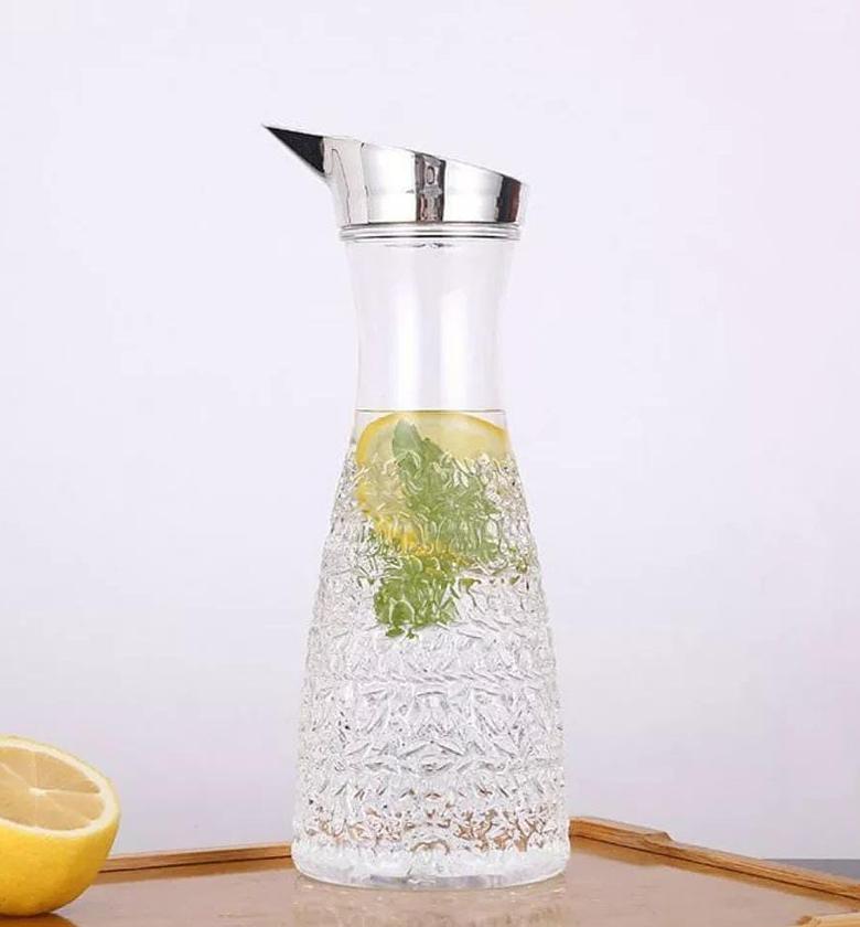 Embossed acrylic pitcher jars. image