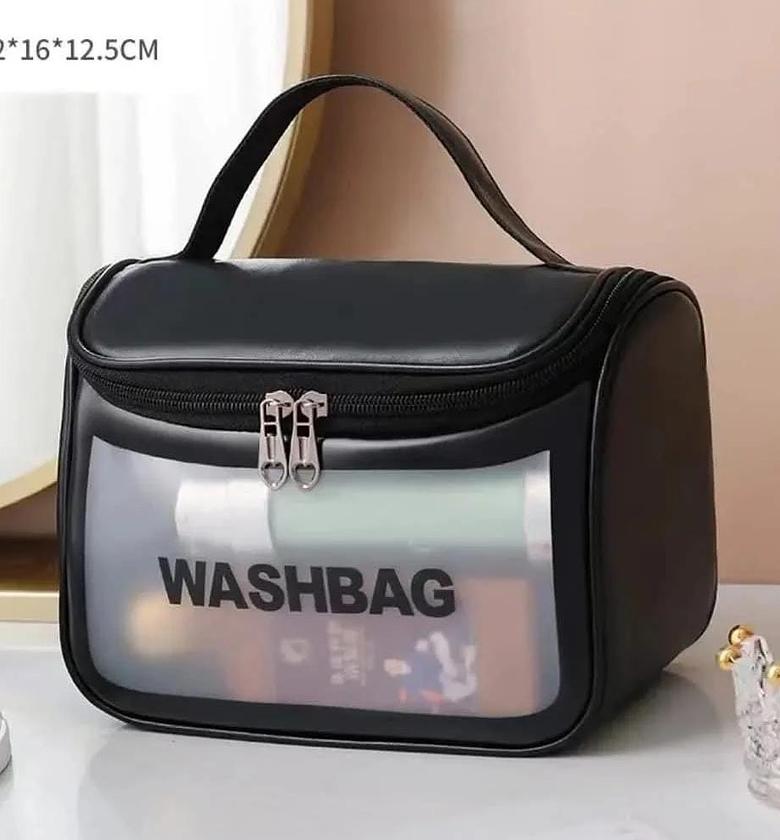 Waterproof cosmetic/ toiletry portable bag  image