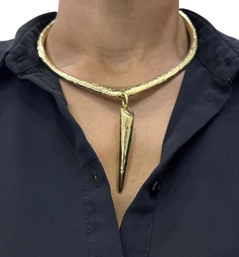 Horn Brass Pendant image