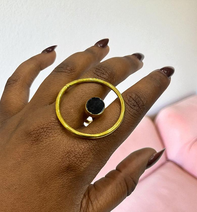 Halima Brass Ring image