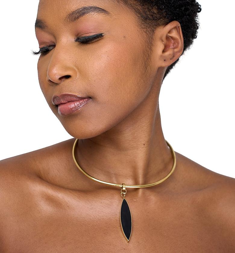 Wema Brass Choker image