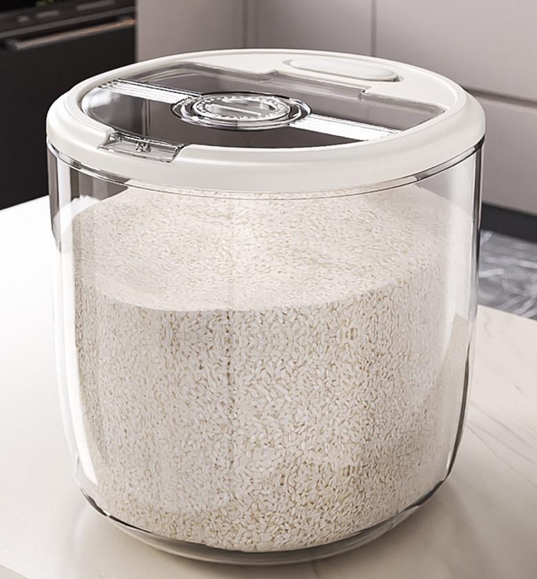 ACRYLIC RICE BUCKET  image