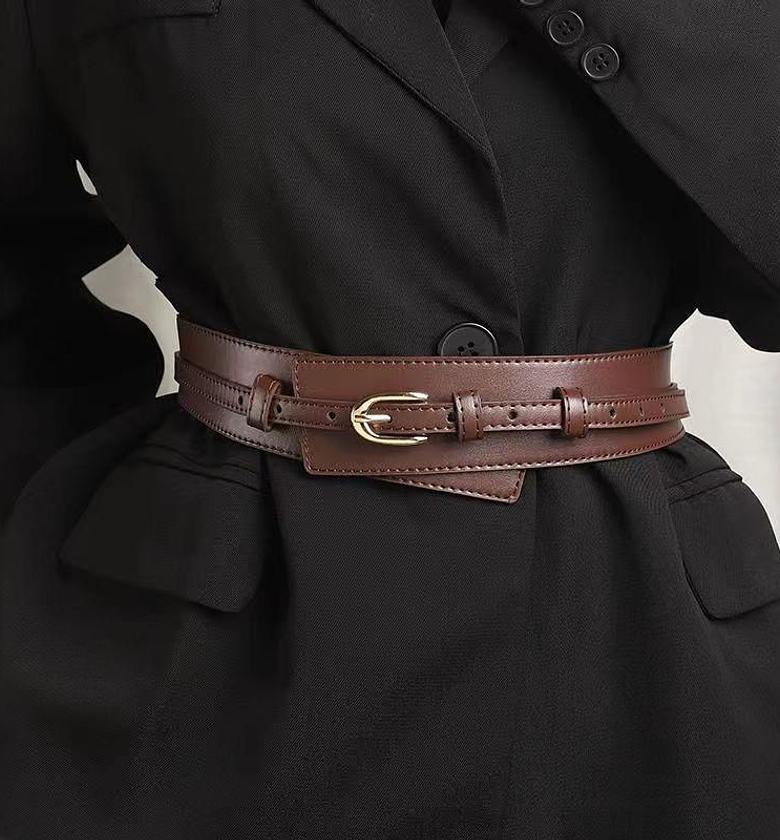 Wide Waist Wrap Belt image