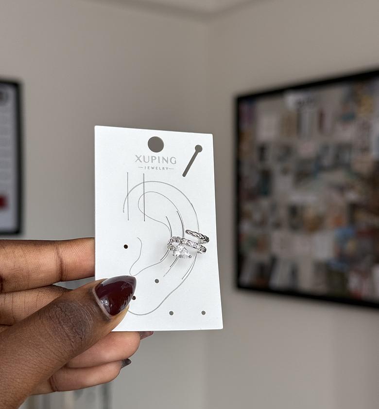 Serpent’s Gaze Wrap Ear Cuff image