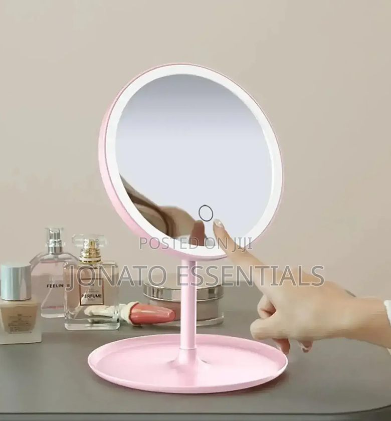 Desktop Led Makeup Mirror image