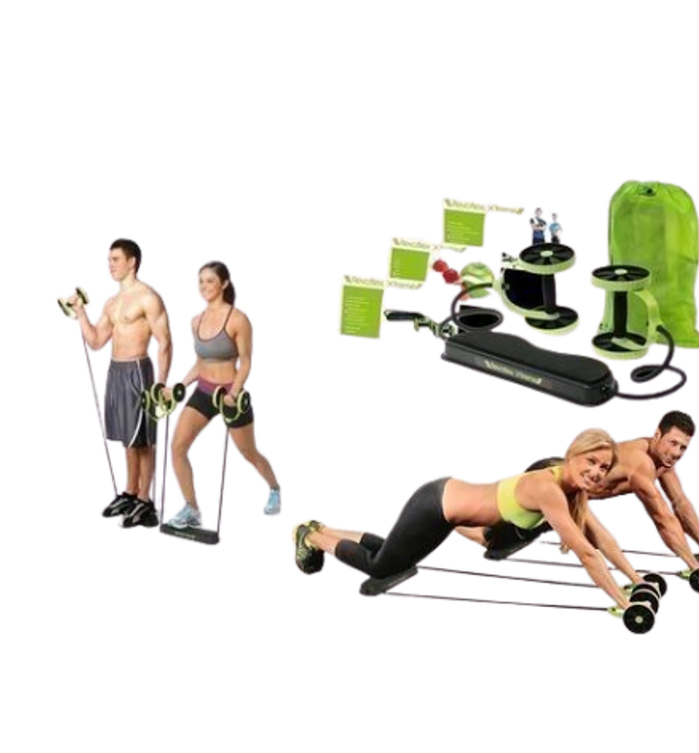 Revoflex Extreme Exercise Roller -Green &Black image