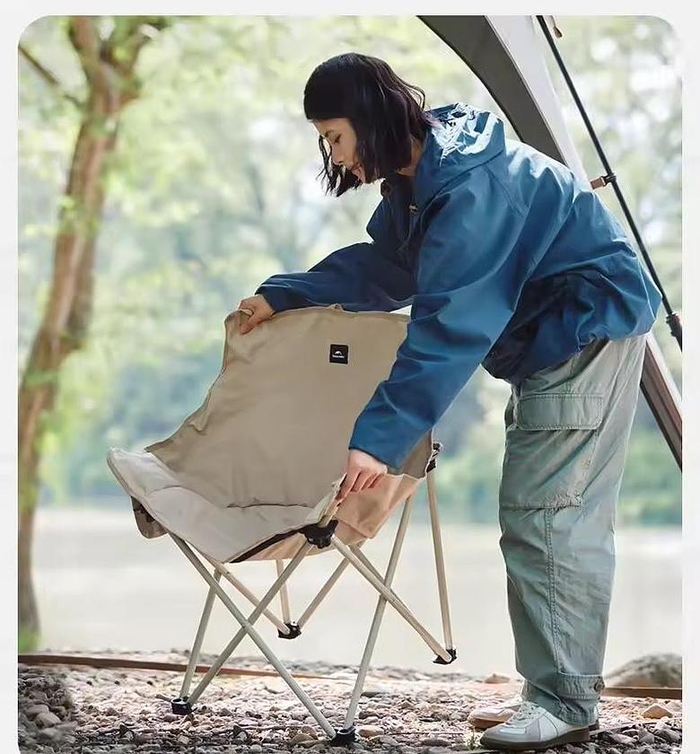 Foldable Camping Chair - Portable Outdoor Seating image