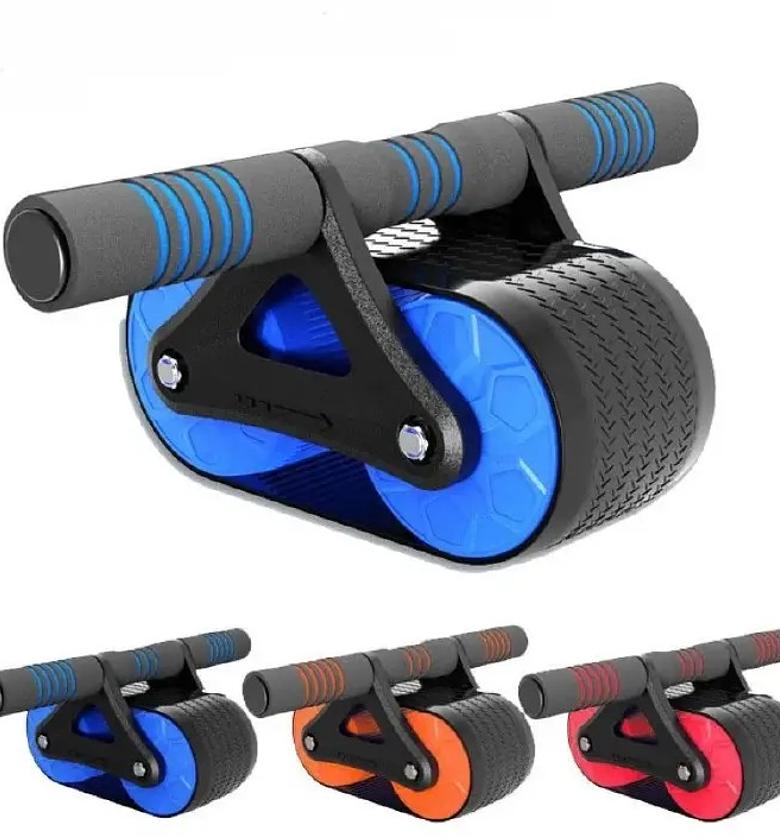 AB Wheel Fitness Ab Roller Coaster Wheel Automatic With Rebound Belly Wheel image