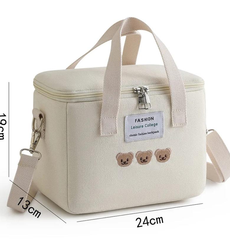 Lunch Bags Canvas Crossbody Bags image