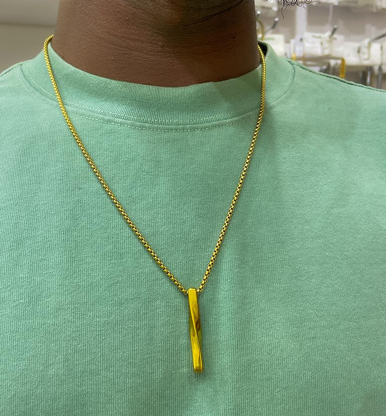 Gold Twisted Bar image