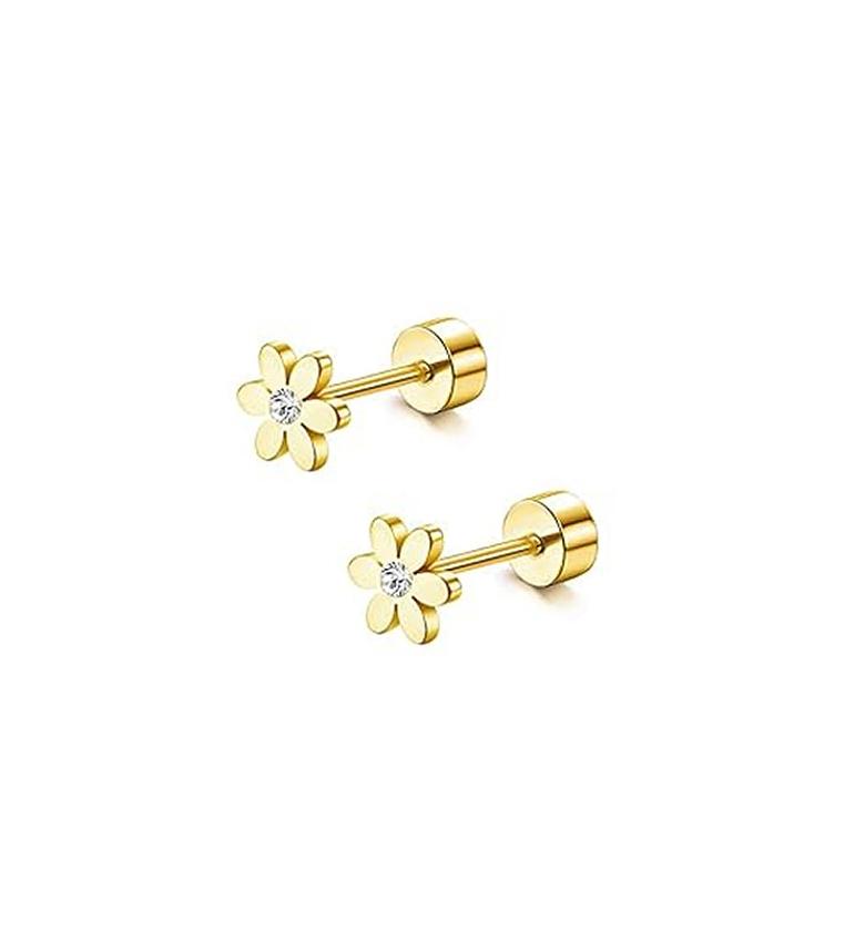 Butterfly Stainless Steel Earrings and Ring Set  image