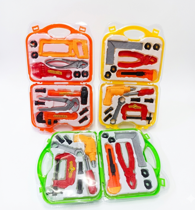 Kids Educational Tool Kit Toy Set - DIY Construction & Repair Play Set for Children - Durable Learning Toy Gift for Boys & Girls image