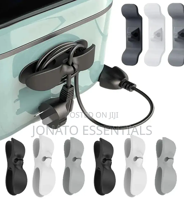 2pcs Silicone Cable Cord Holders and Organizers image