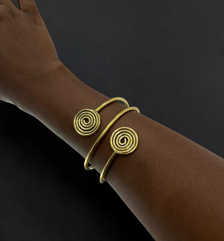 Doubled Spiral Bracelets image
